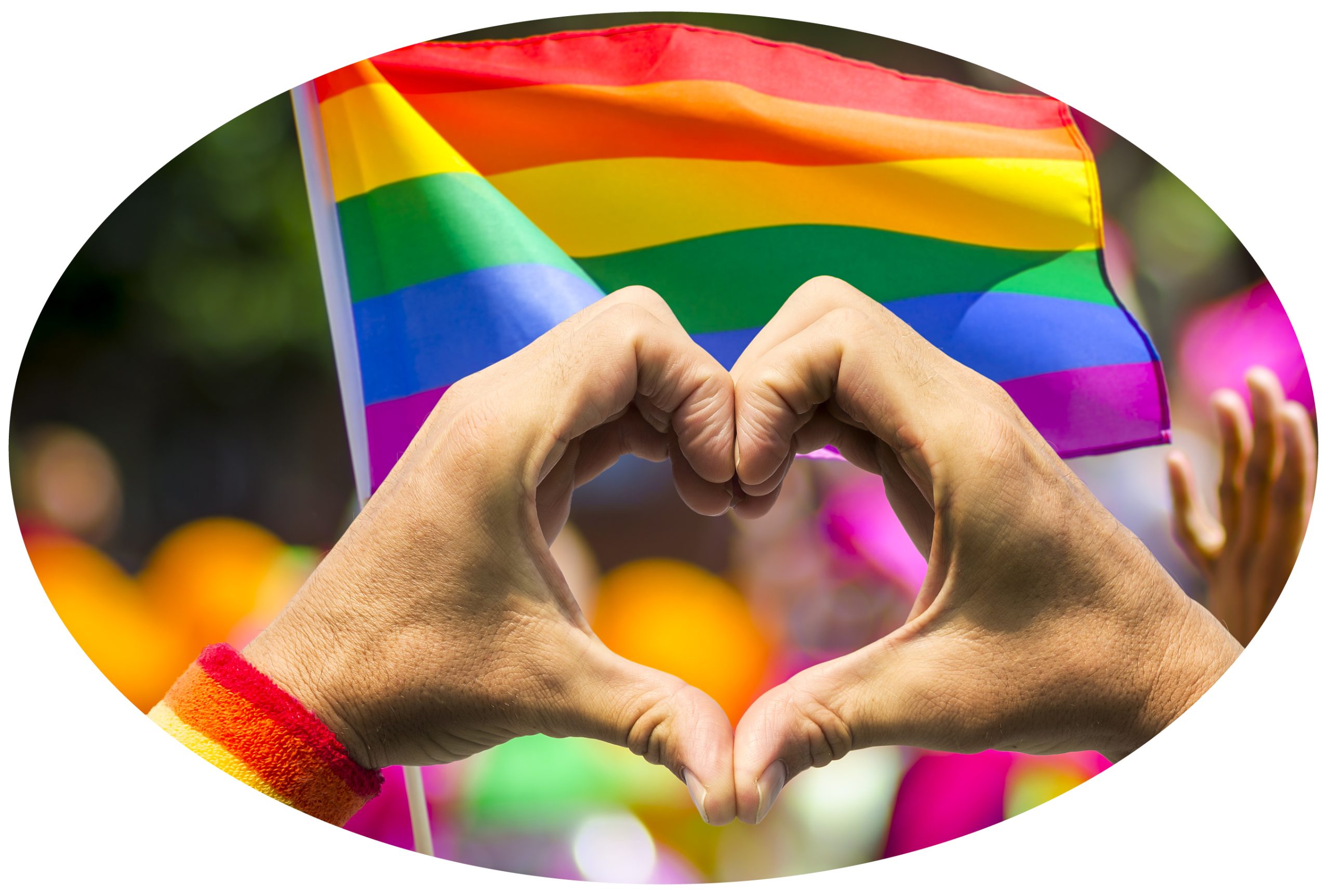 pride EatMoveLive cirkel